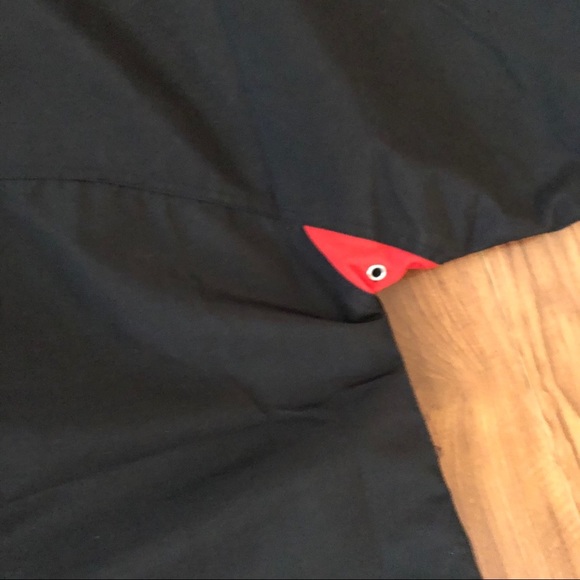 St Thomas Navy Embroidered Flag Pull Over Jacket Coastal Nautical Unisex Medium - Picture 12 of 13